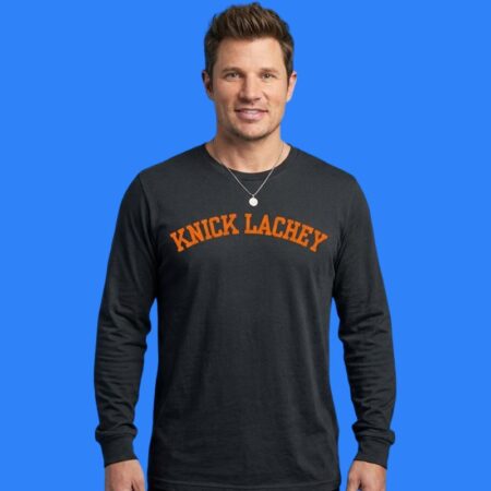 New York Knicks Knick Lachey Boyband Parody Style Shirt