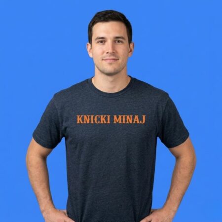 New York Knicks Knicki Minaj Shirt Queens Pop Culture Basketball Mashup