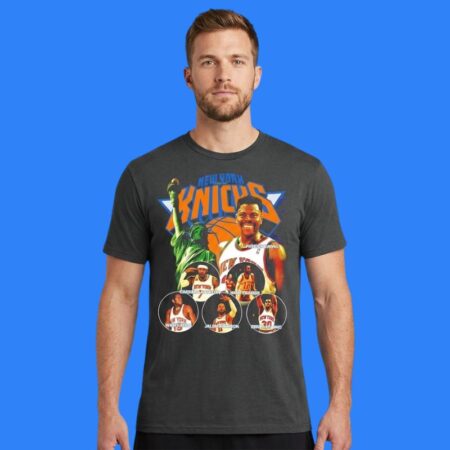 New York Knicks Legendary Team Statue Of Liberty Shirt