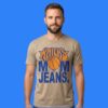 New York Knicks Mon Jeans 90s Retro Style Basketball Shirt