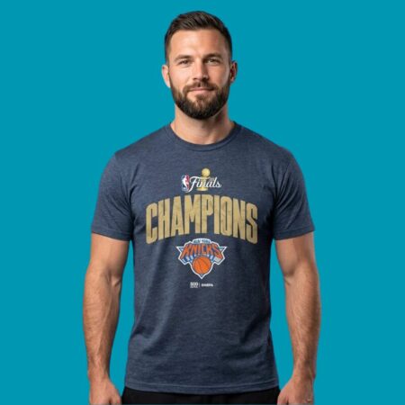 New York Knicks NBA Finals 2026 Champions Logo T-Shirt