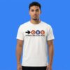 New York Knicks Obs Orange And Blue Skies Graphic Tee