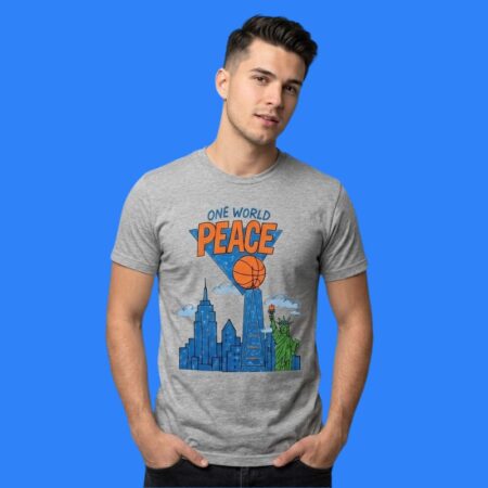 New York Knicks One World Peace Basketball Collective Shirt