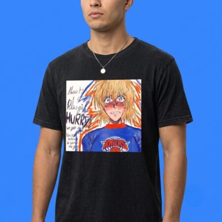 New York Knicks Panic Girl Hurry Rally Shirt