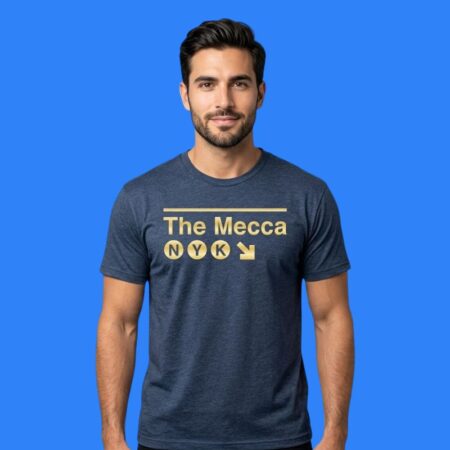 New York Knicks The Mecca NYC Gold Premium Edition Shirt