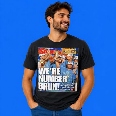 New York Knicks We're Number Brun NBA 2026 Champions Shirt