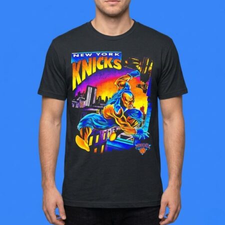 New York Knicks X Bengal Comic Graphic Team Spirit Shirt