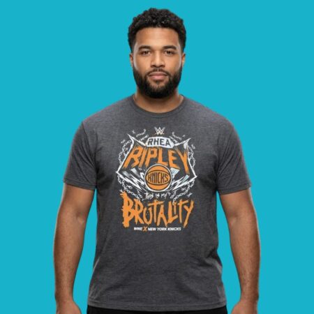 New York Knicks x WWE Rhea Ripley Brutality Shirt
