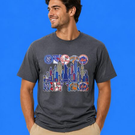 New York Sports City Of Champions Skyline Shirt