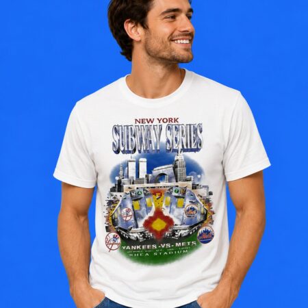 New York Subway Series Yankees vs Mets Shea Stadium Tee