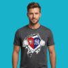 New York Yankees SF 49ers Scratch Tee