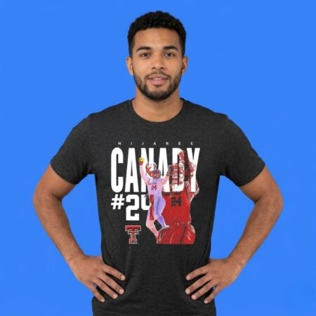 NiJaree Canady 24 Texas Tech Softball Player Shirt
