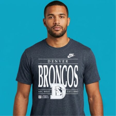 Nike Denver Broncos AFC West Est 1960 T-Shirt