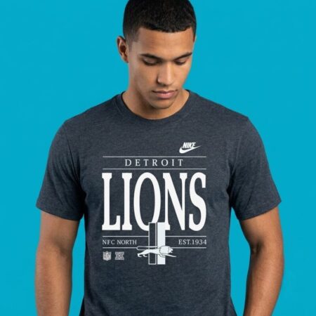 Nike Detroit Lions NFC North Est 1934 T-Shirt