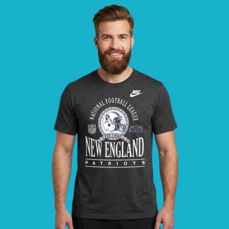 Nike National Football League New England Patriots Est 1960 T-Shirt