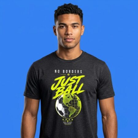 No Borders Just Ball World Cup 2026 Shirt