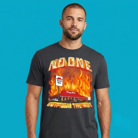 No One Outpizzas The Hut Fast Food Funny T-Shirt