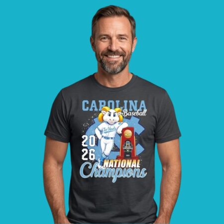 North Carolina Tar Heels 2026 NCAA Mascot Shirt