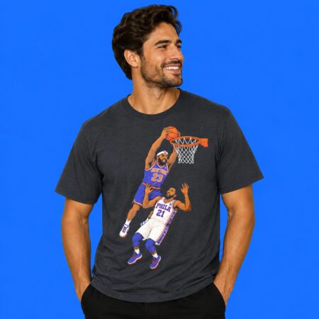 Not Today Joell Mitchell Robinson Vs Joel Embiid Graphic Tee