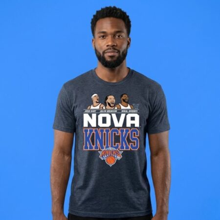 Nova Knicks Jalen Brunson Josh Hart New York Basketball Shirt