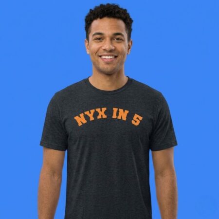 Nyx In 5 Stevie Knicks Basketball Parody Series Graphic Shirt