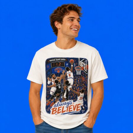 OG Anunoby Always Believe Tip In NBA Finals 2026 Graphic Tee