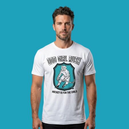 Odd Girl Rush Hockey Is For The Girls T-Shirt