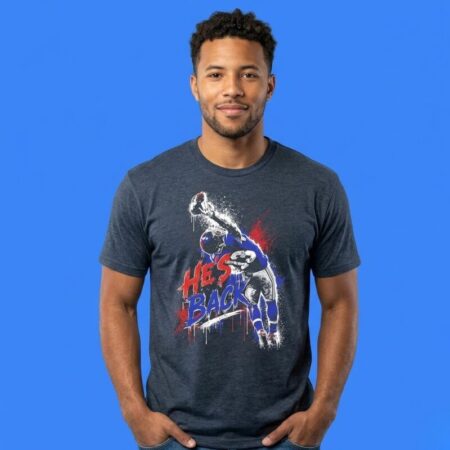 Odell Beckham Jr He's Back 13 New York Giants Shirt
