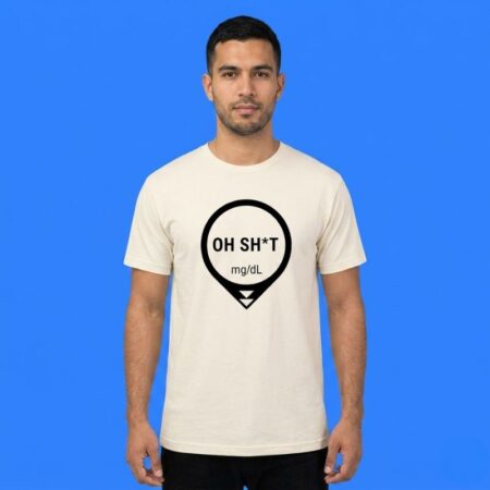 Oh Shit Dexcom Type One Diabetes Funny T-Shirt