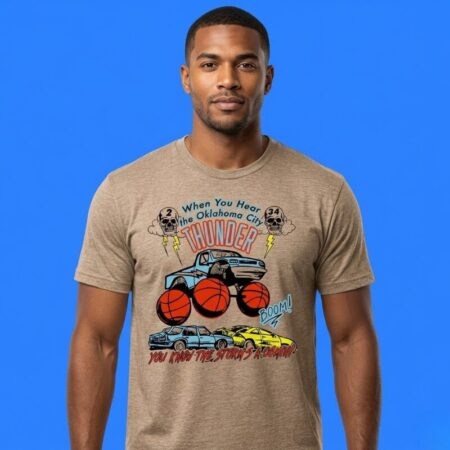 Oklahoma City Thunder When You Hear The Storm Comin Tee