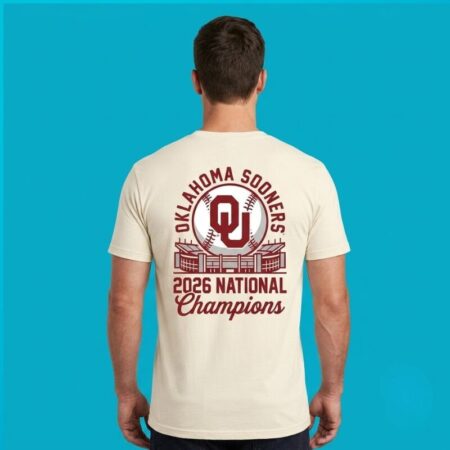 Oklahoma Sooners 2026 NCAA Baseball Champions Stadium Shirt