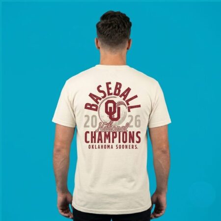 Oklahoma Sooners 2026 NCAA Baseball DI Champions Shirt