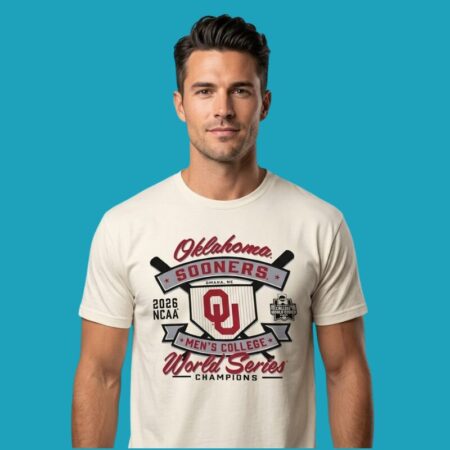 Oklahoma Sooners 2026 NCAA Baseball MCWS Champions Shirt