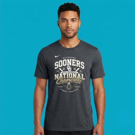 Oklahoma Sooners 2026 NCAA Baseball National Champions Shirt