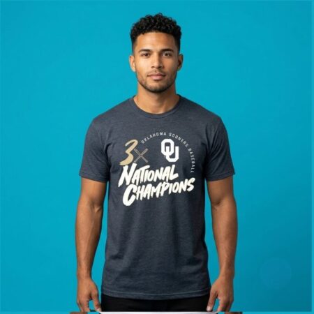 Oklahoma Sooners 3 Time Baseball Champ