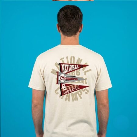 Oklahoma Sooners Cream 2026 NCAA Baseball Pennant Shirt