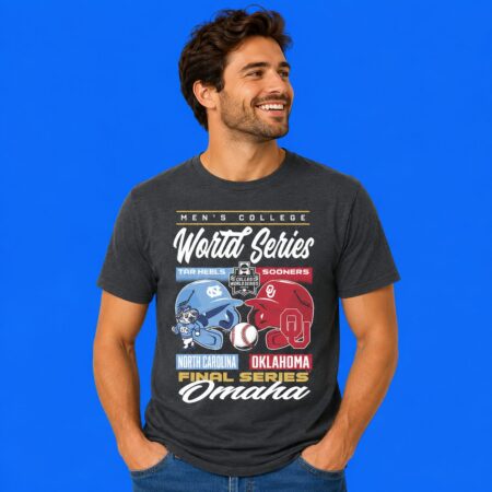 Oklahoma Sooners vs UNC Tar Heels CWS 2026 Final Matchup Shirt