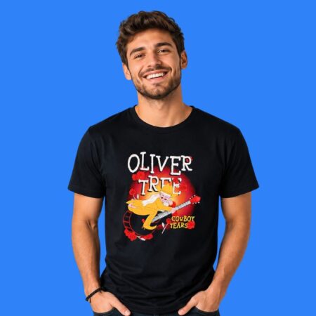 Oliver Tree Cowboy Tears Retro Western Graphic Shirt