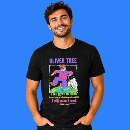 Oliver Tree Memorial I Fell Down To Earth 1993. 2026 Tribute Shirt
