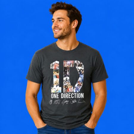 One Direction Harry Liam Louis Niall Zayn 2-Sided T-Shirt