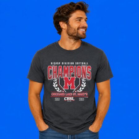 Orchard Lake St. Mary's 2026 CHSL Softball tee