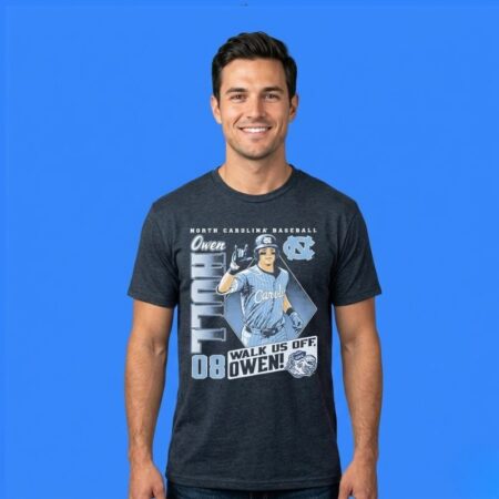 Owen Hull 08 North Carolina Baseball Walk Us Off Shirt
