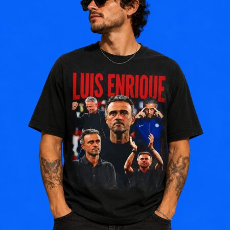 PSG Luis Enrique Paris Funny Coach Shirt