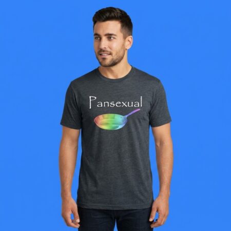 Pansexual Frying Pan Gay Shirt Funny LGBTQ+ Pun Sweatshirt & Apparel
