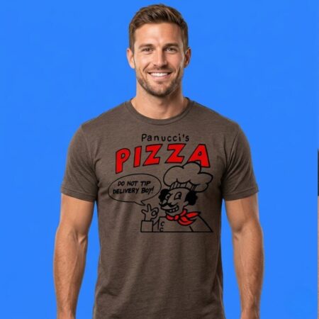 Panuccis Pizza Do Not Tip Delivery Boy Shirt