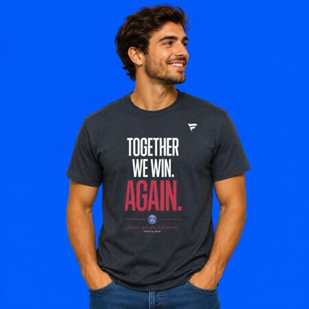 Paris Saint-Germain Together We Win Again 2025-2026 Shirt