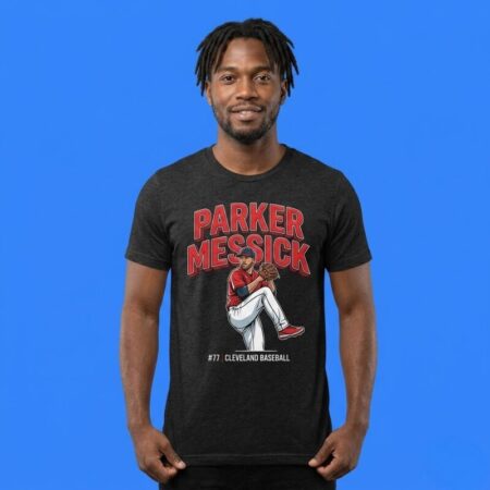 Parker Messick 37 Cleveland Guardians Shirt