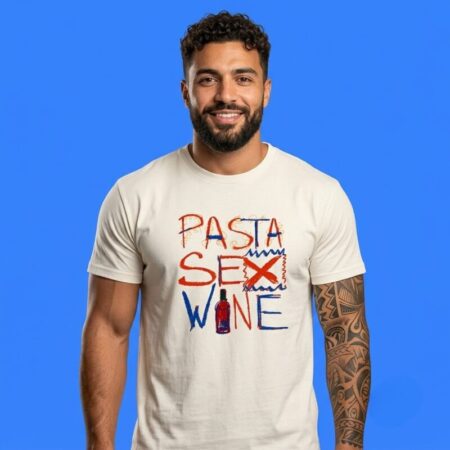 Pasta sex wine shirt funny graphic apparel tee