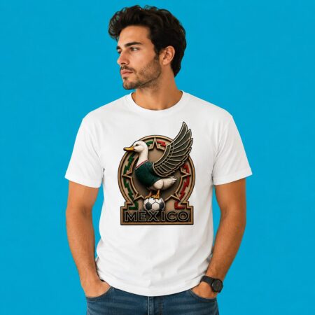 Pato Merlin Duck Mexico World Cup Logo 2026 Shirt