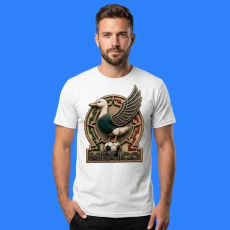 Pato Merlin Duck Mexico World Cup Logo 2026 Shirt